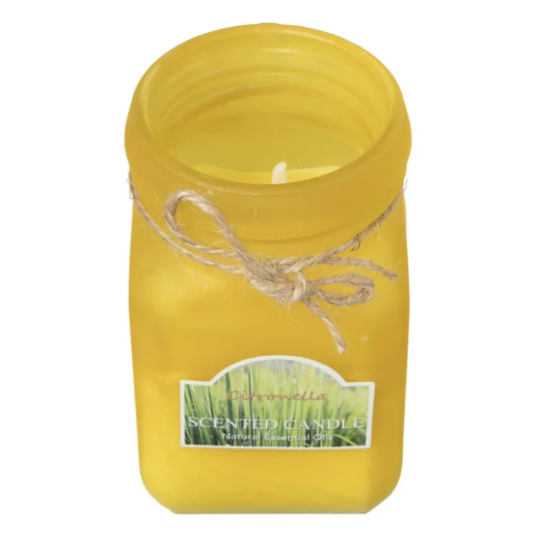 Citronella kaars - diverse varianten - ø6.5x11.5 cm