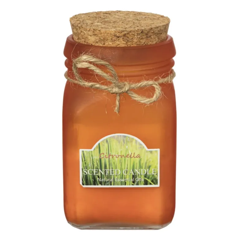 Citronella kaars - diverse varianten - ø6.5x11.5 cm