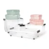 Clipbox met wieltjes - 75 liter - 57x39.5x40 cm