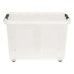 Clipbox met wieltjes - 75 liter - 57x39.5x40 cm