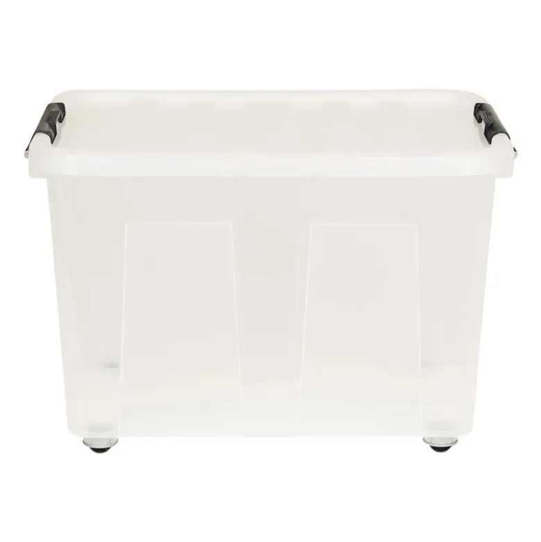Clipbox met wieltjes - 75 liter - 57x39.5x40 cm
