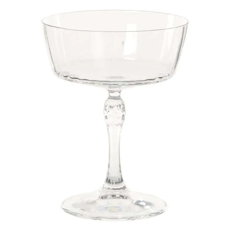 Cocktail coupeglas america - transparant - 275 ml