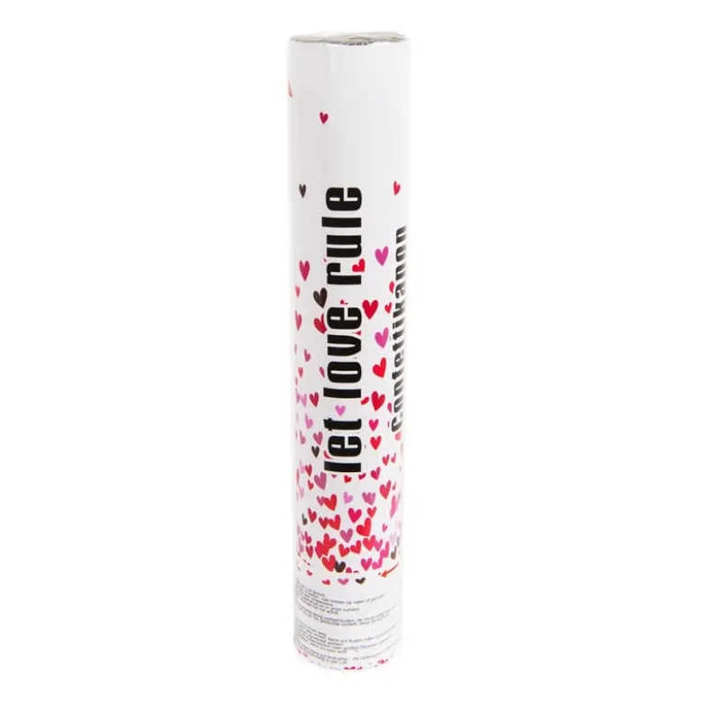 Confettikanon - hartjes