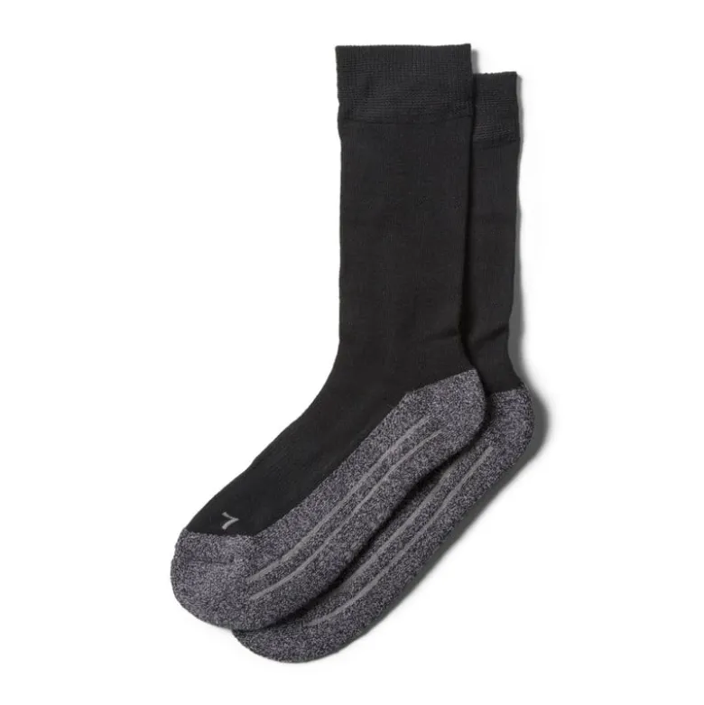 Coolmax bamboe sokken 35/38 - zwart - 2 paar
