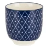 Cup blue print - diamonds - 150 ml