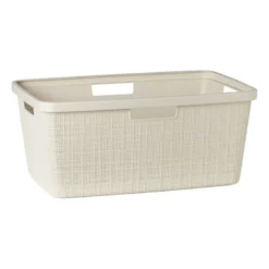 Curver jute wasmand - 46 liter - beige