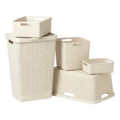 Curver jute wasmand - 46 liter - beige