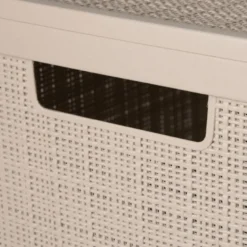 Curver jute wasmand met deksel - 58 liter - bruin
