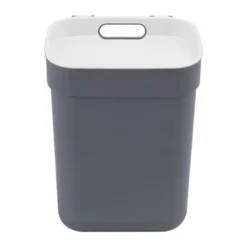 Curver prullenbak ready to collect - donkergrijs/lichtgrijs - 10 liter