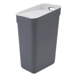 Curver prullenbak ready to collect - donkergrijs/lichtgrijs - 30 liter