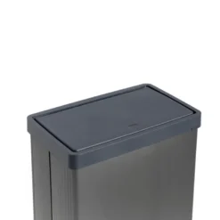 Curver prullenbak Verto - grijs/zwart - 54 liter