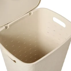 Curver wasmand fresh met deksel - 56 liter - beige