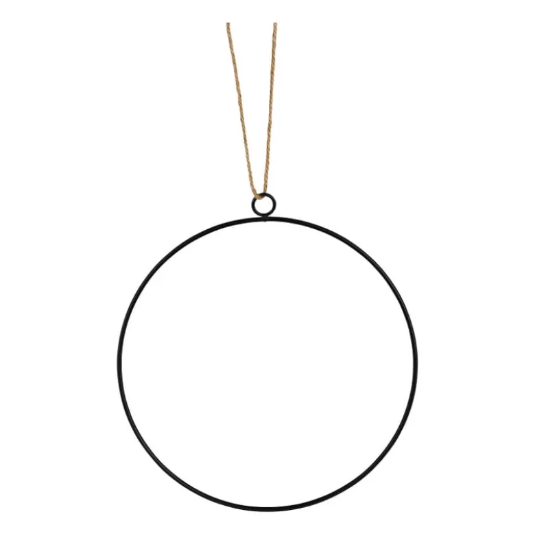 Deco ring metaal - ø25 cm