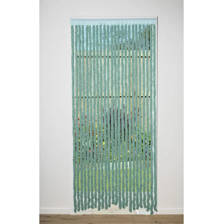 Deurgordijn fluffy - groen - 90x200 cm