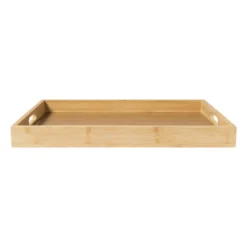 Dienblad rechthoek - bamboe - 31x45x4 cm