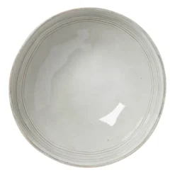 Diep bord Toscane - grijs - 19 cm