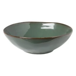 Diep bord Toscane - groen - 19 cm