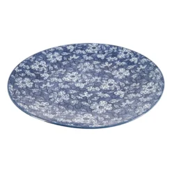 Dinerbord blue print - botanic - ⌀26 cm