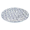 Dinerbord blue print - flowers - ⌀26 cm