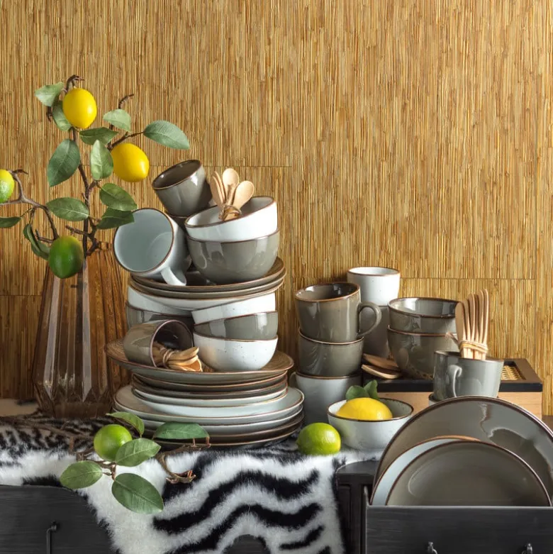 Dinerbord Emma - 26.5 cm - groen