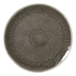Dinerbord fuji - bruin - ø27.5x2.4 cm