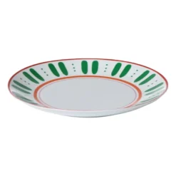 Dinerbord holly jolly - groen - ø26.8x2.8 cm