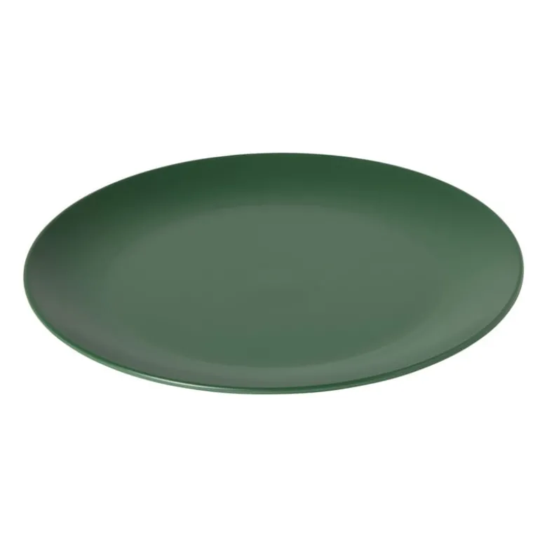 Dinerbord lagoa - donkergroen - ø25.5x2 cm