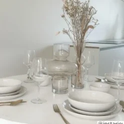 Dinerbord Liv - wit - ø26 cm