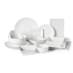 Dinerbord porselein - 24.8x24.8 cm