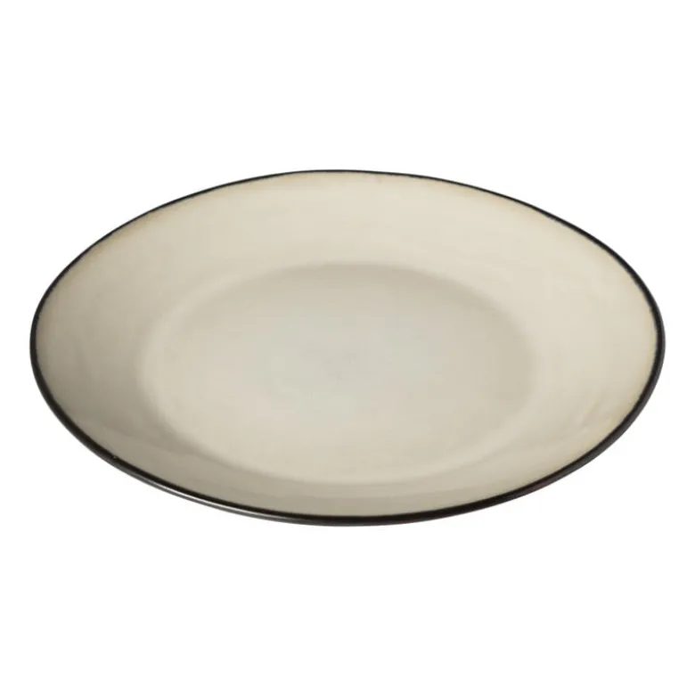 Dinerbord Roots - beige - ø27.5x3 cm