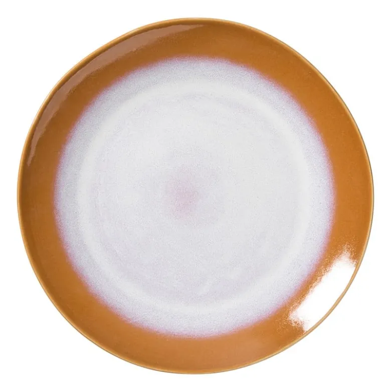 Dinerbord roots - oranje - ø27.5x3 cm