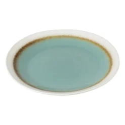 Dinerbord Roots - turquoise - ø27.5x3 cm
