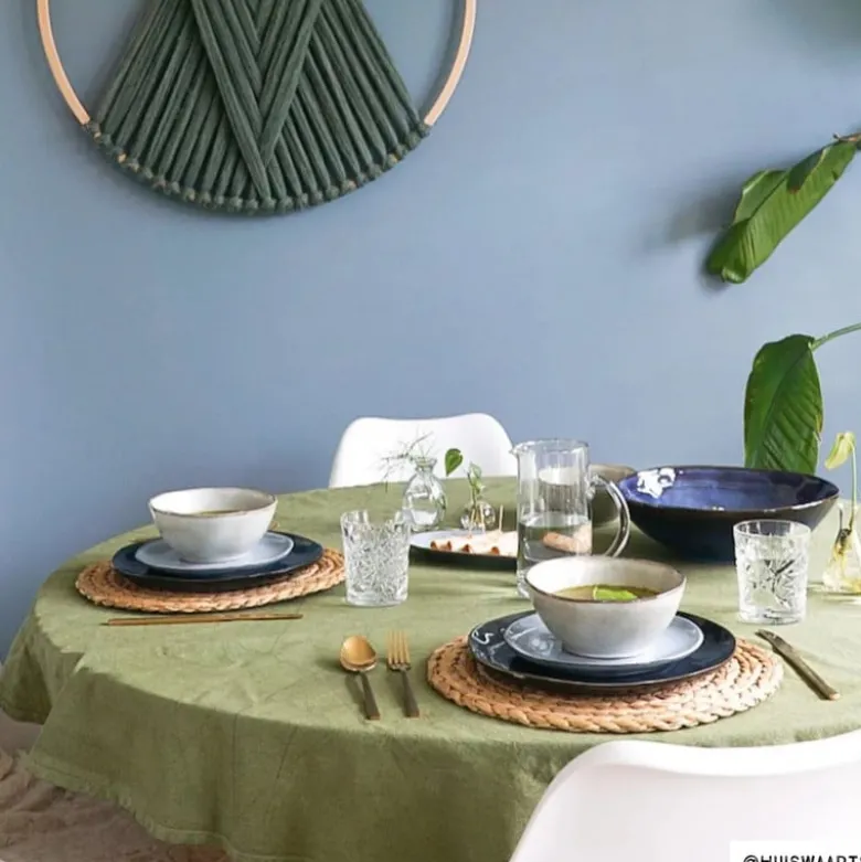 Dinerbord Toscane - donkerblauw - 28 cm