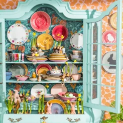 Dinerbord Yasmine - roze - 25.5 cm