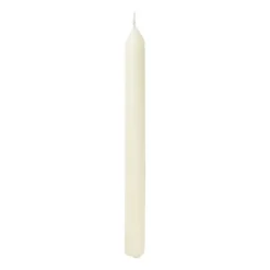 Dinerkaarsen Bolsius box ivoor - set van 8 - ø2x23 cm