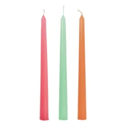 Dinerkaars glans - roze - ø2x25 cm