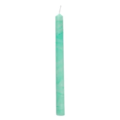 Dinerkaars marble - groen/blauw - ø2.15x25 cm