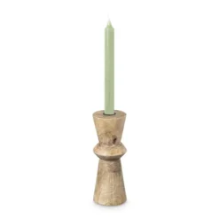 Dinerkaars rustiek - lindegroen - ø2x24 cm