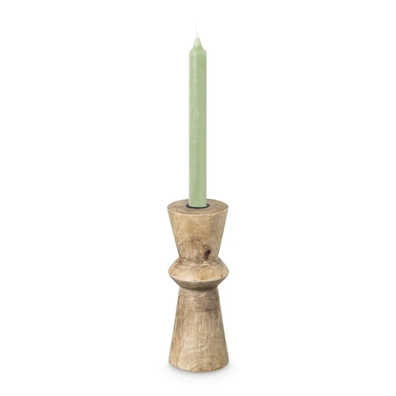 Dinerkaars rustiek - lindegroen - ø2x24 cm