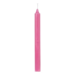 Dinerkaars rustiek - roze - ø2x24 cm