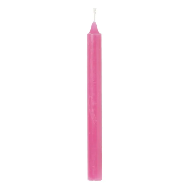 Dinerkaars rustiek - roze - ø2x24 cm