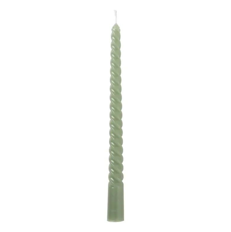 Dinerkaars twist - groen - ø2.15x25 cm