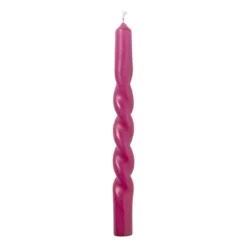 Dinerkaars twist - paars - ø2.5x20.5 cm