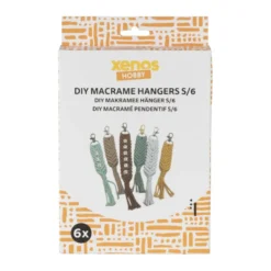 DIY macrame hangers - set van 6