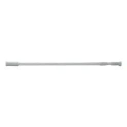 Douchestang uitschuifbaar - wit - 70-120 cm