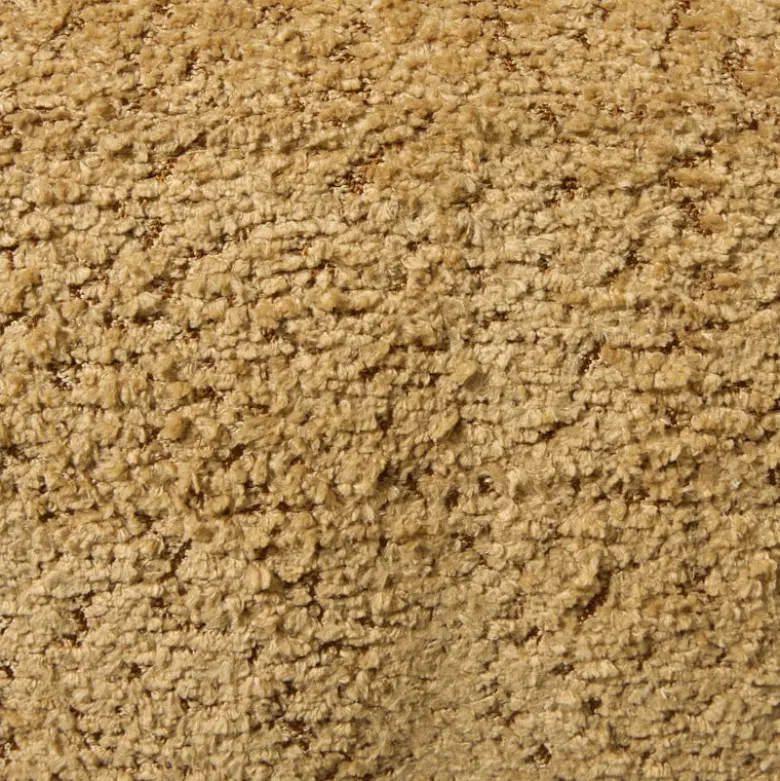 Draaifauteuil bouclé - oker - 74x68x66 cm