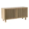Dressoir Japandi met 2 deuren - bruin - 50x98.5x33 cm