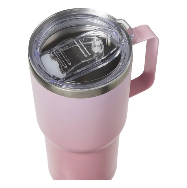 Drinkbeker Thermo - roze - 530 ml