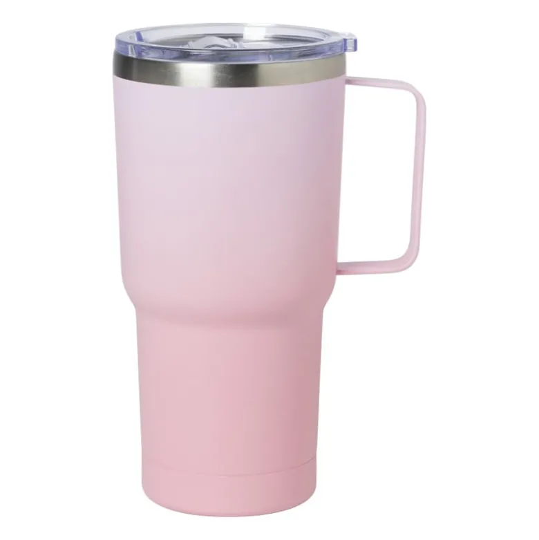 Drinkbeker Thermo - roze - 530 ml