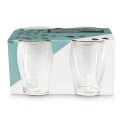 Dubbelwandige glazen - 4 x 250 ml
